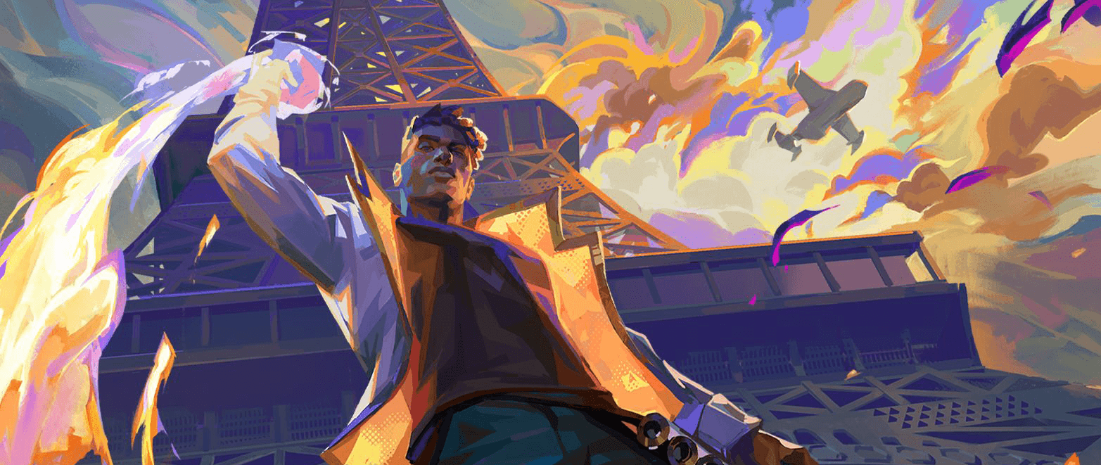 Valorant Champions Tour Paris 2025 artwork.